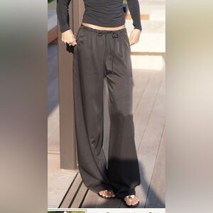 GEMMA PULL ON STRAIGHT LEG PANT | BLACK